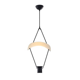 Opviq L1331 Lámpara de araña Negra